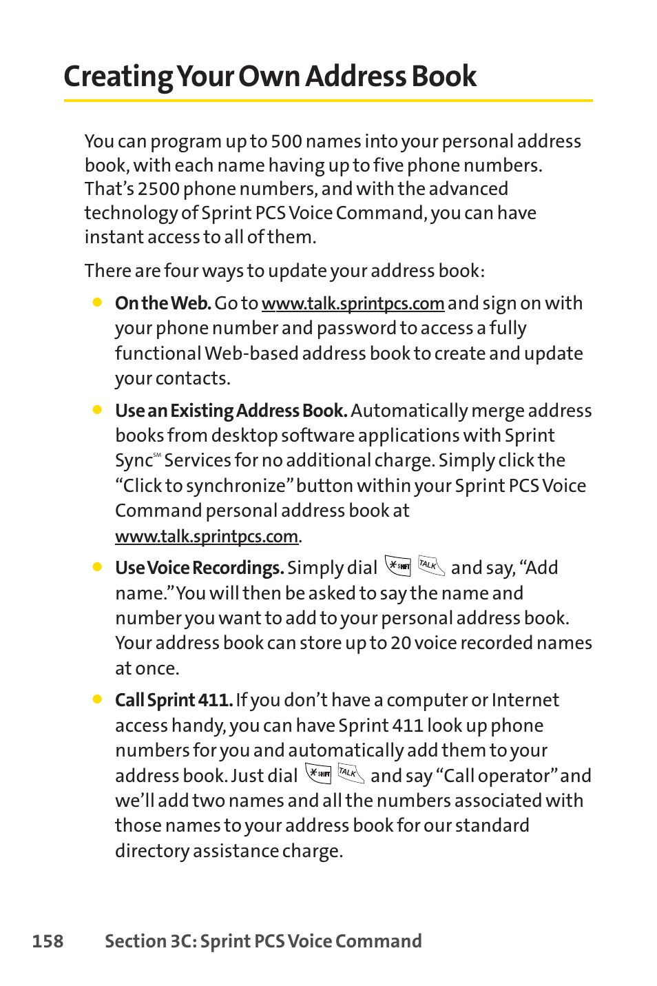 Creating your own address book | LG LX150 User Manual | Page 171 / 189