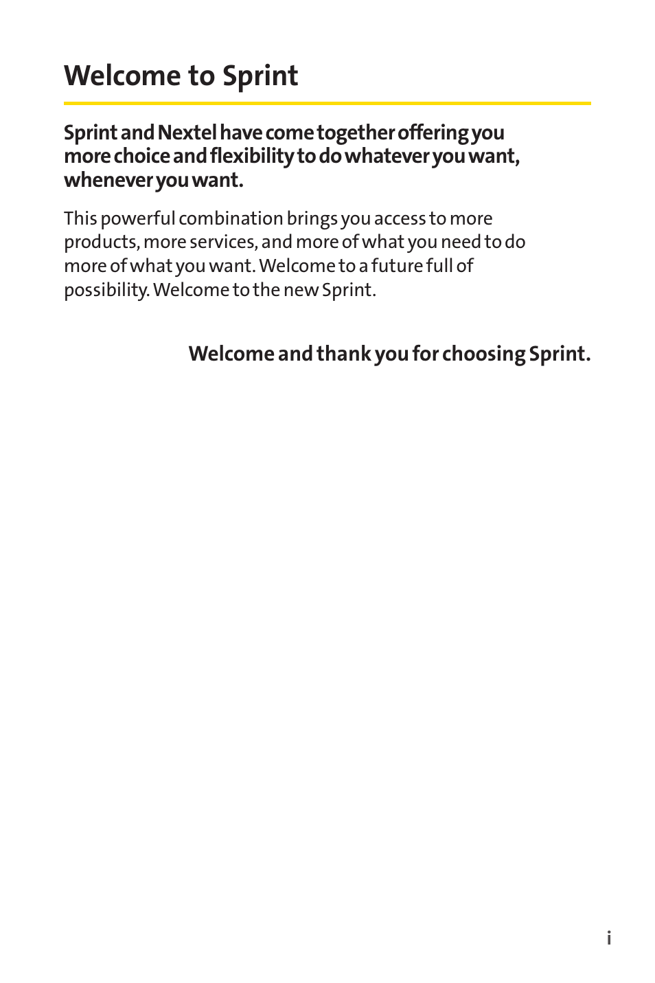 Welcome to sprint | LG LX150 User Manual | Page 8 / 189