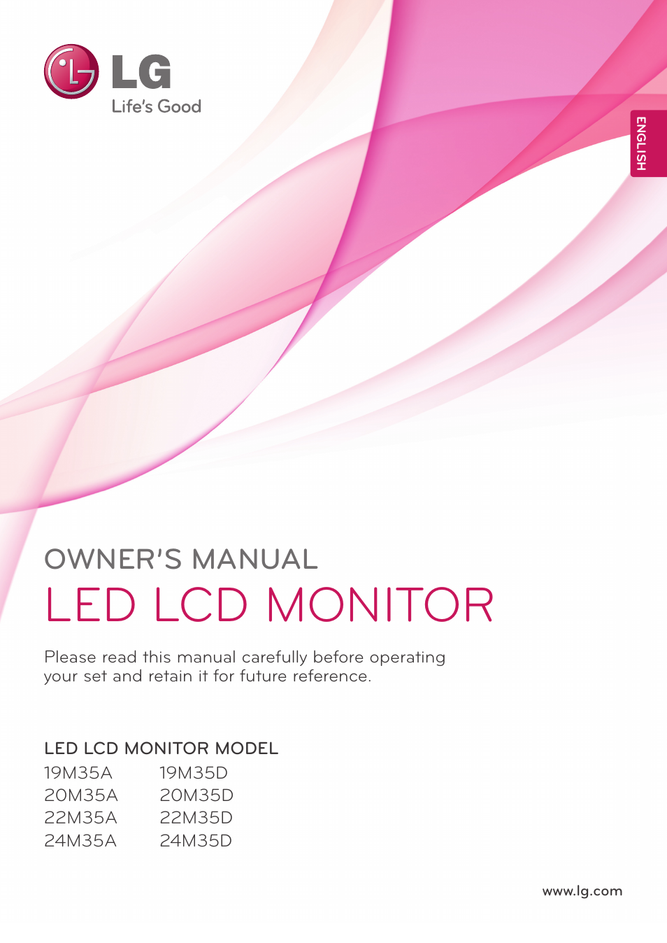 LG 20M35D-B User Manual | 36 pages