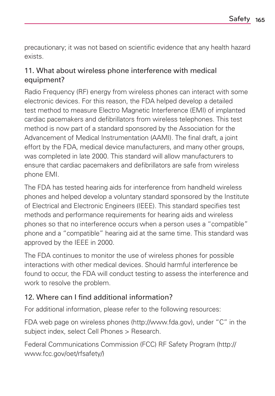 LG MS770 User Manual | Page 167 / 190