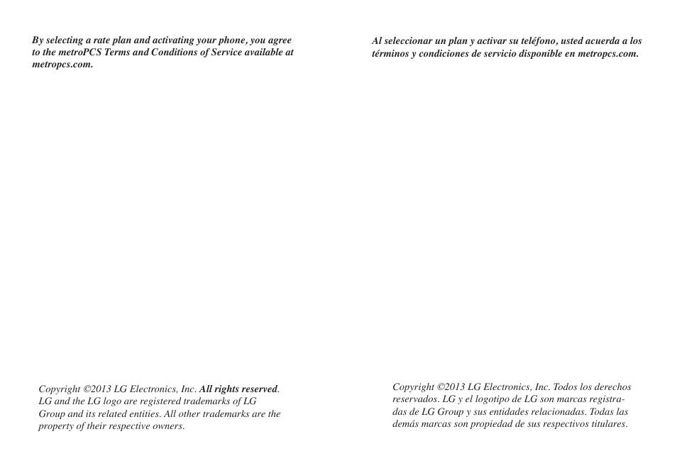 LG MS770 User Manual | Page 2 / 190