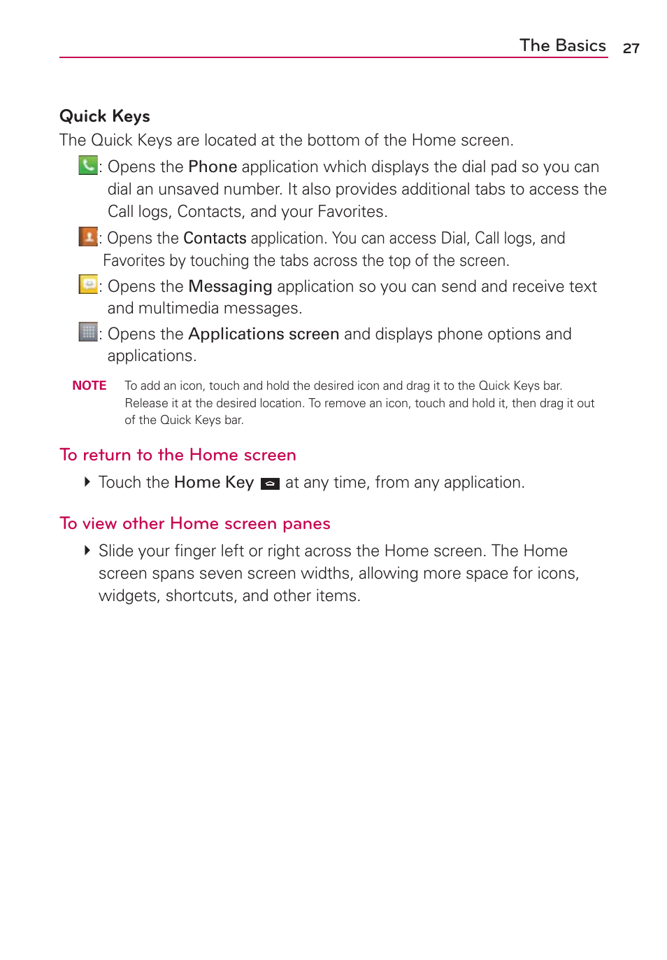 LG MS770 User Manual | Page 29 / 190