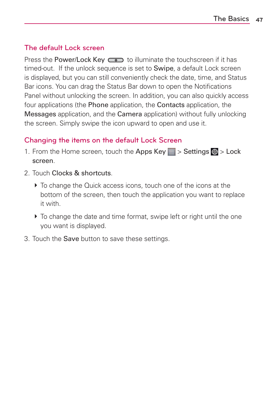 LG MS770 User Manual | Page 49 / 190