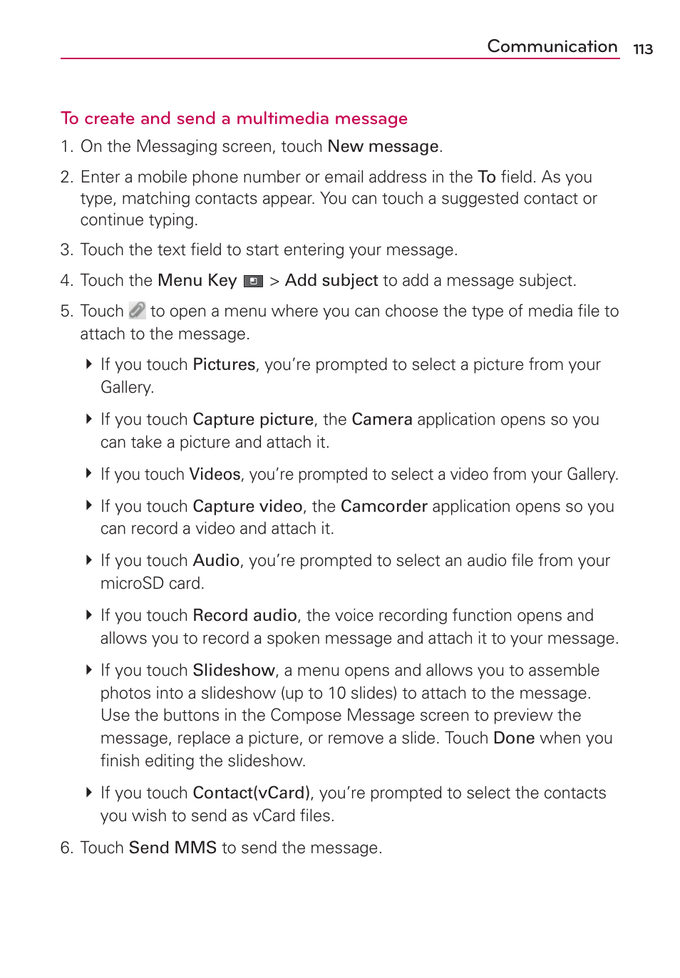 LG VS910 User Manual | Page 115 / 239