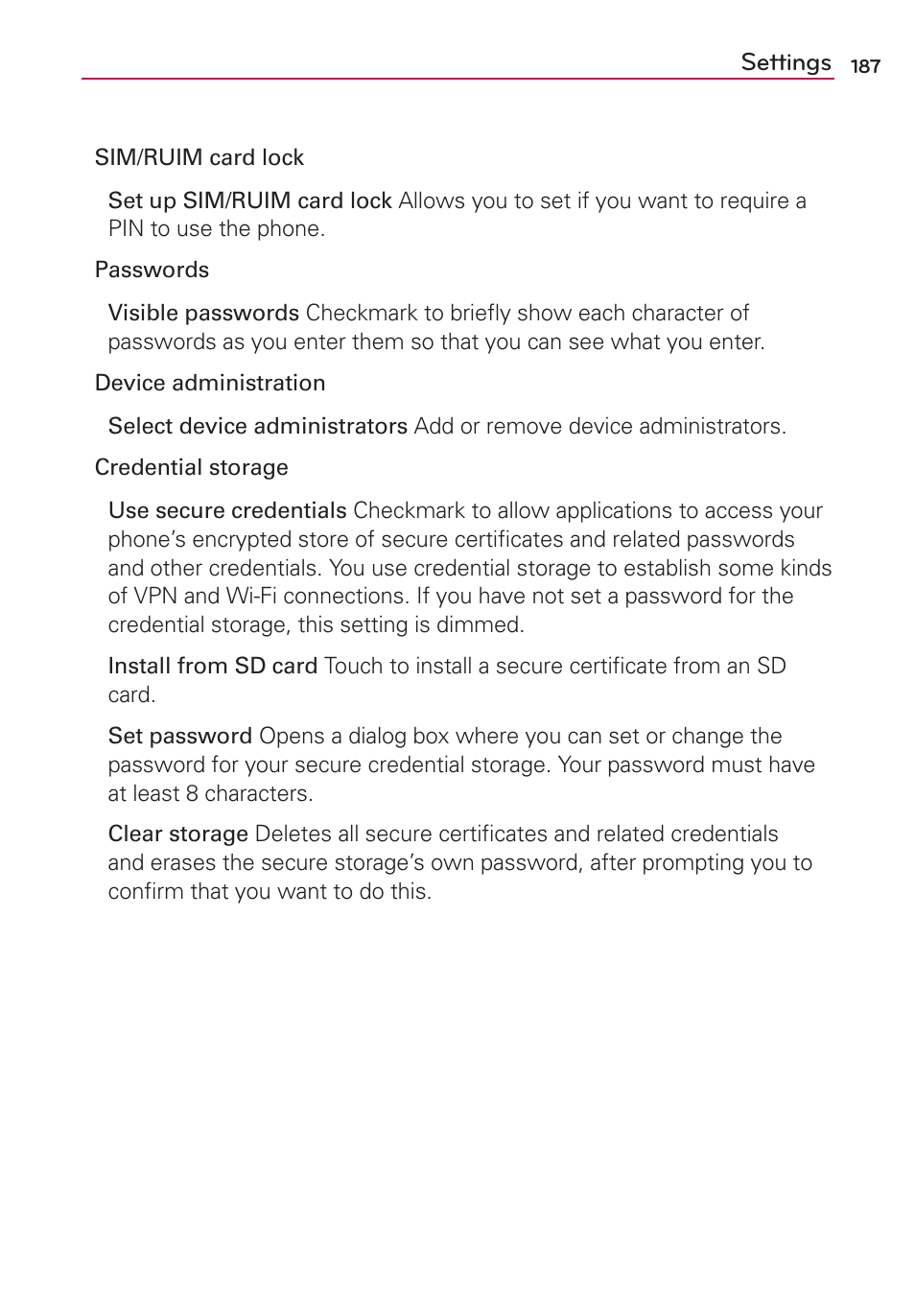 LG VS910 User Manual | Page 189 / 239