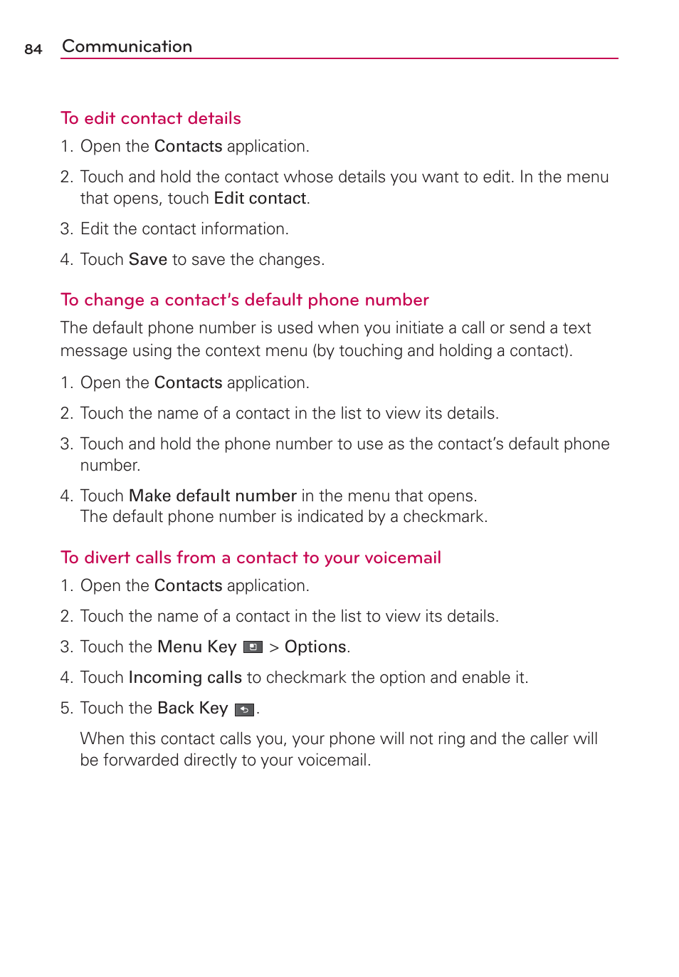 LG VS910 User Manual | Page 86 / 239