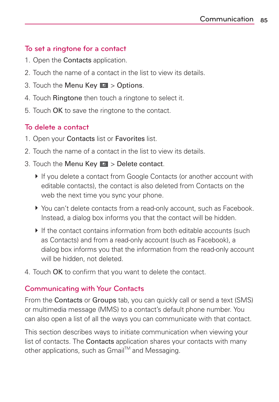 LG VS910 User Manual | Page 87 / 239
