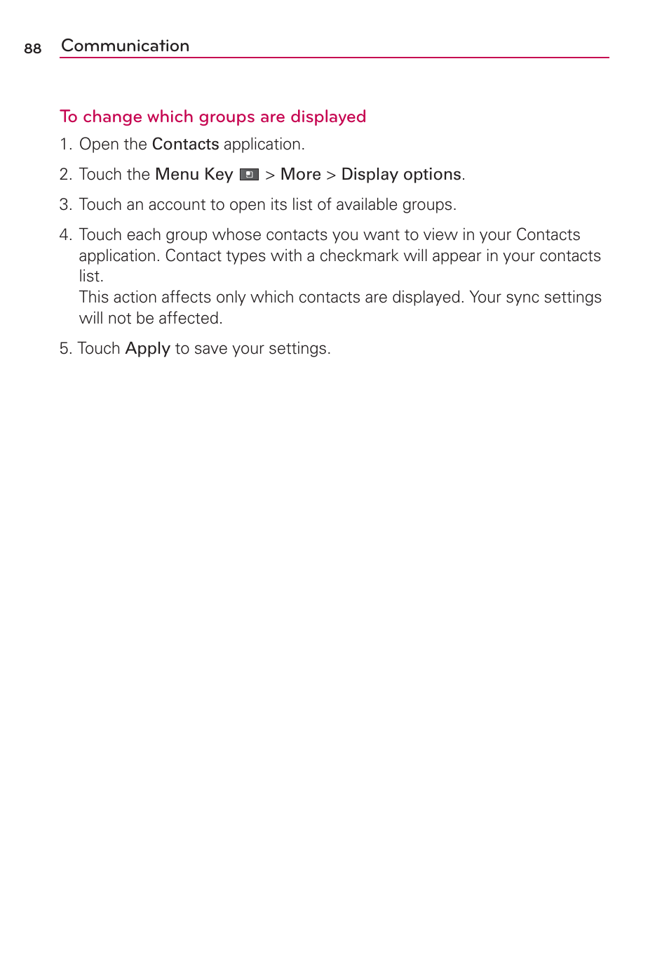 LG VS910 User Manual | Page 90 / 239