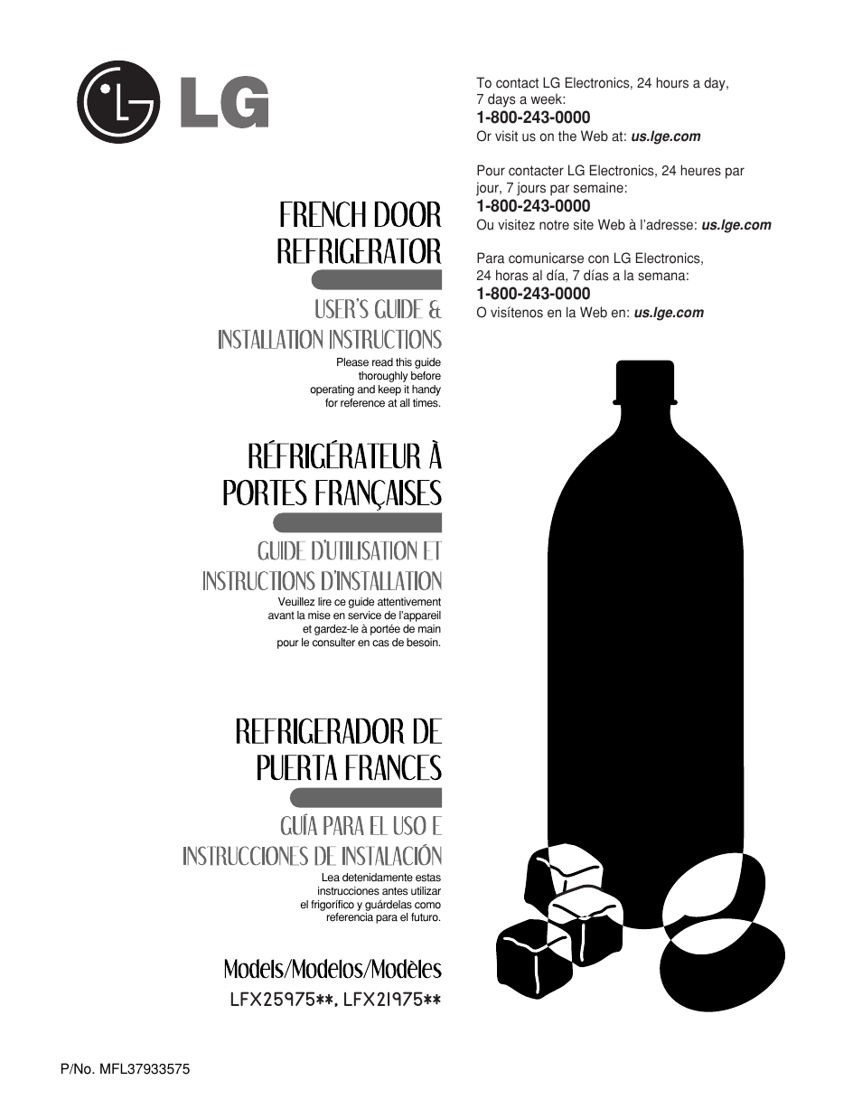 LG LFX25975ST User Manual | 43 pages