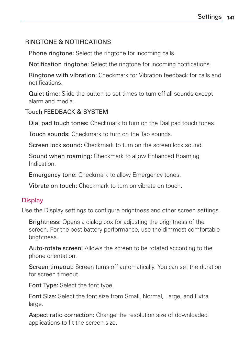 LG LGVS920 User Manual | Page 143 / 192