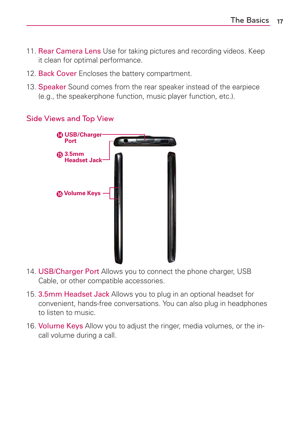 LG LGVS920 User Manual | Page 19 / 192