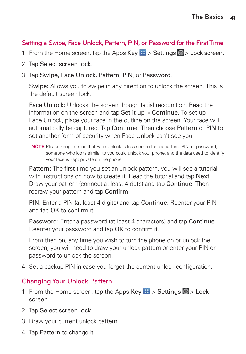 LG LGVS920 User Manual | Page 43 / 192