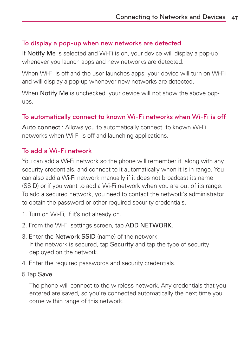 LG LGVS920 User Manual | Page 49 / 192