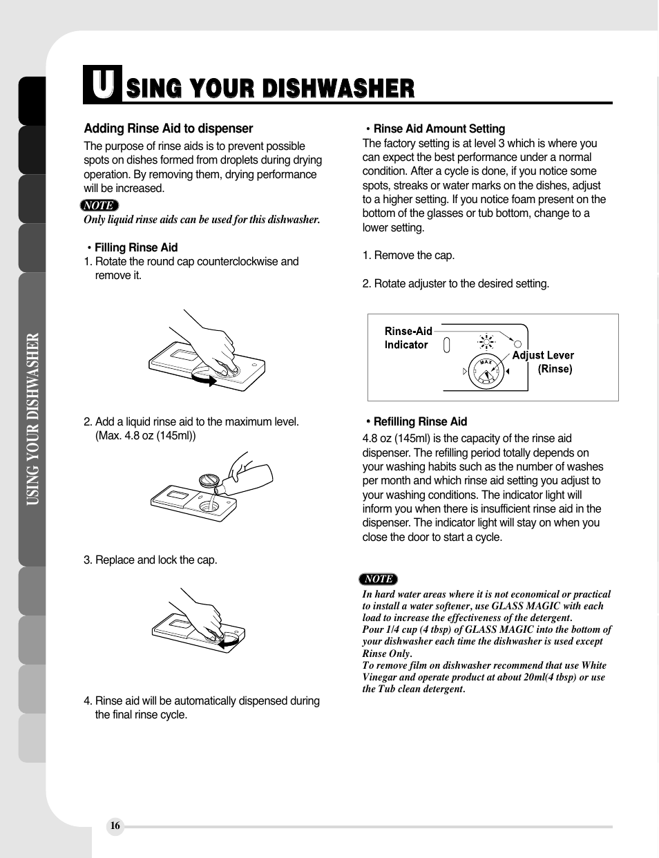 LG LDF6810ST User Manual | Page 16 / 48