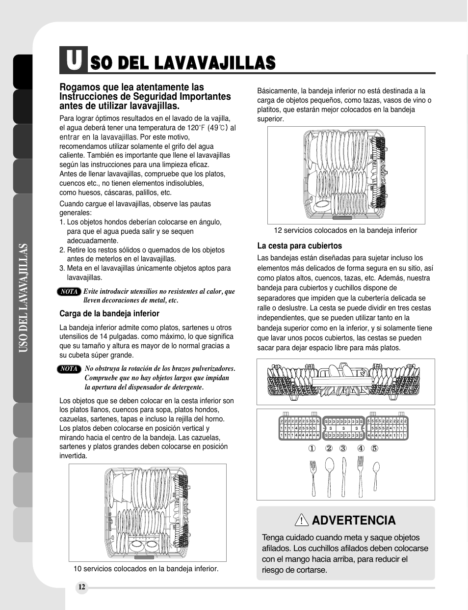 LG LDF6810ST User Manual | Page 36 / 48