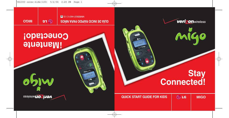 LG VX1000 User Manual | 20 pages