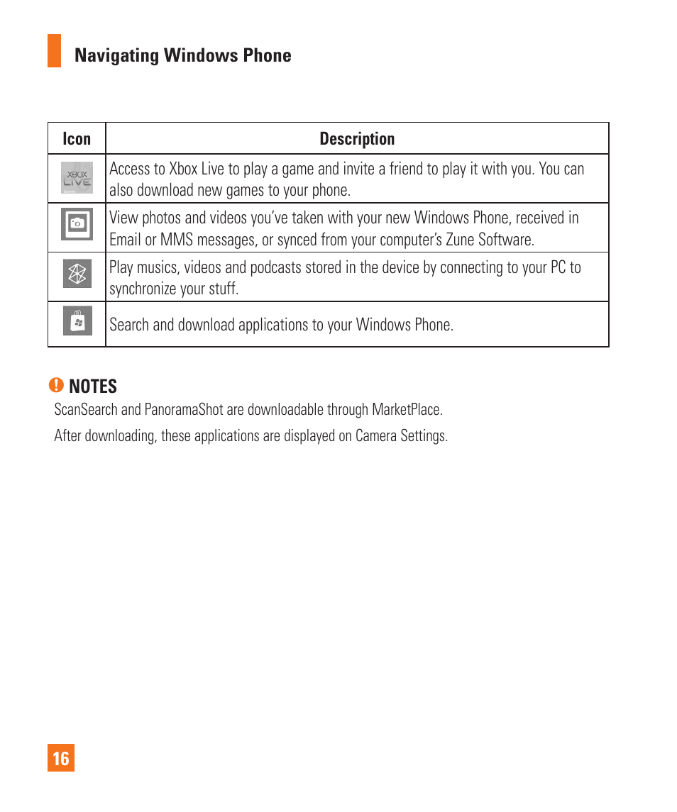 LG LGC900 User Manual | Page 20 / 244