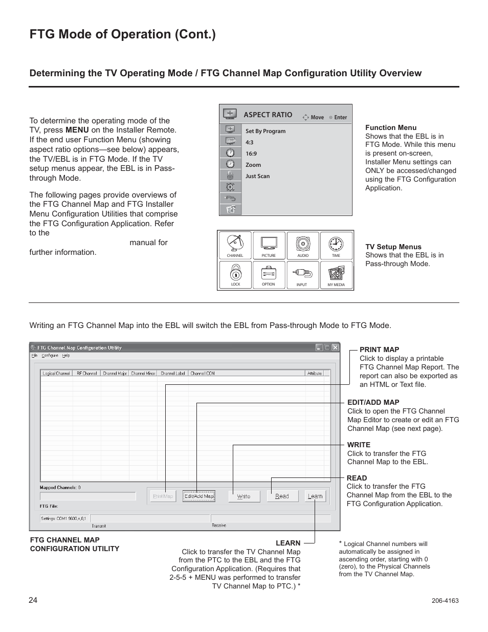 Ftg mode of operation (cont.) | LG 32LD320H User Manual | Page 141 / 267