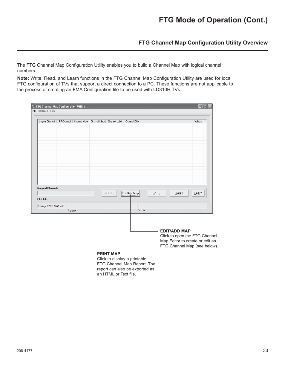 Ftg mode of operation (cont.) | LG 32LD320H User Manual | Page 197 / 267