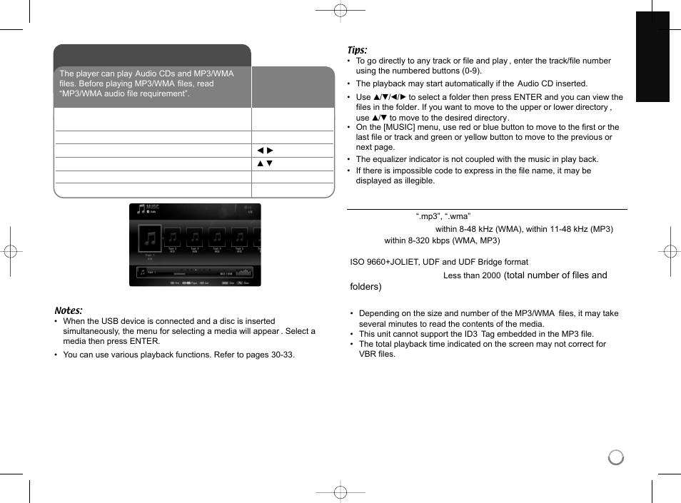 Listening to music | LG LHB953 User Manual | Page 37 / 65