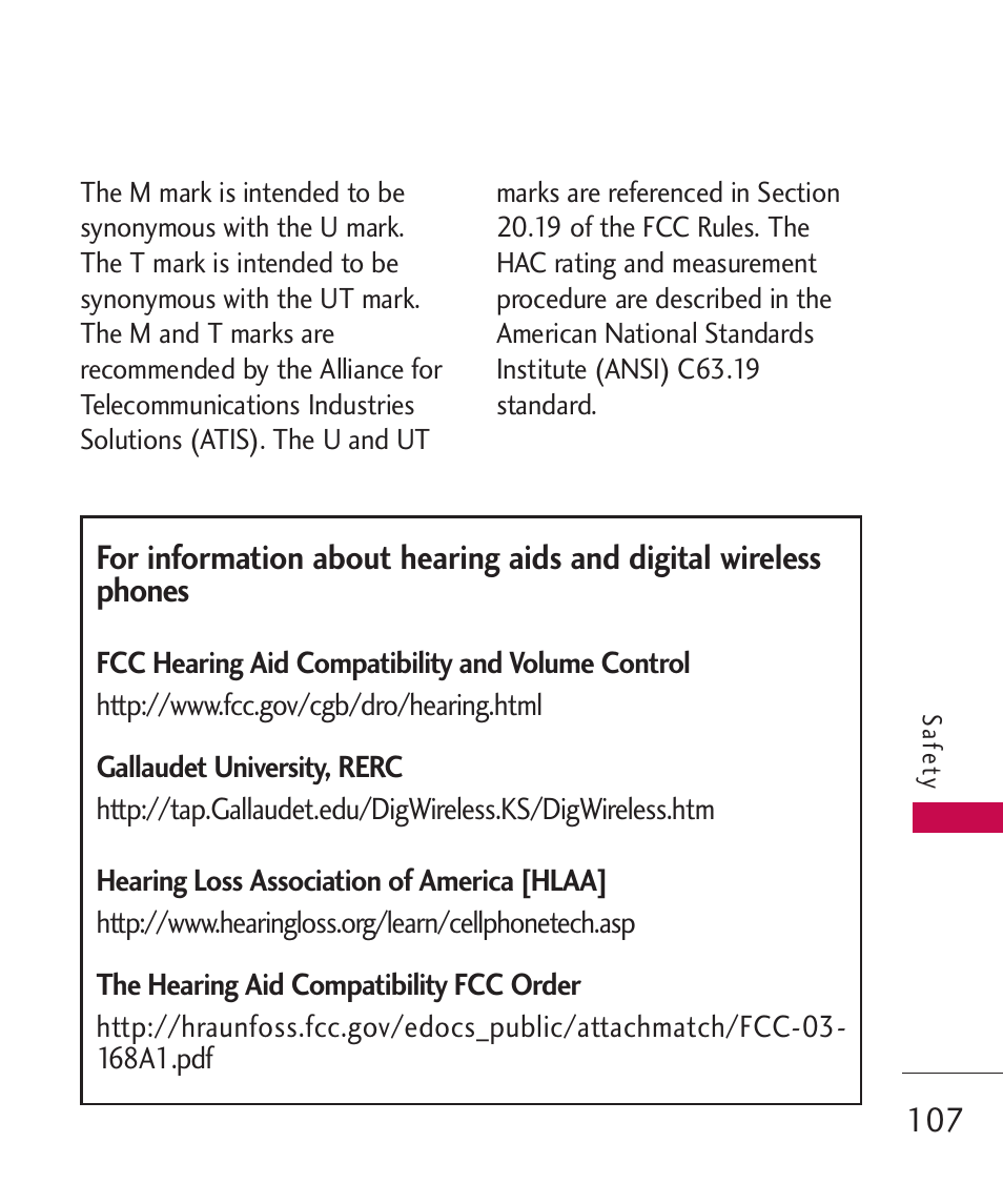 LG LG370 User Manual | Page 109 / 119