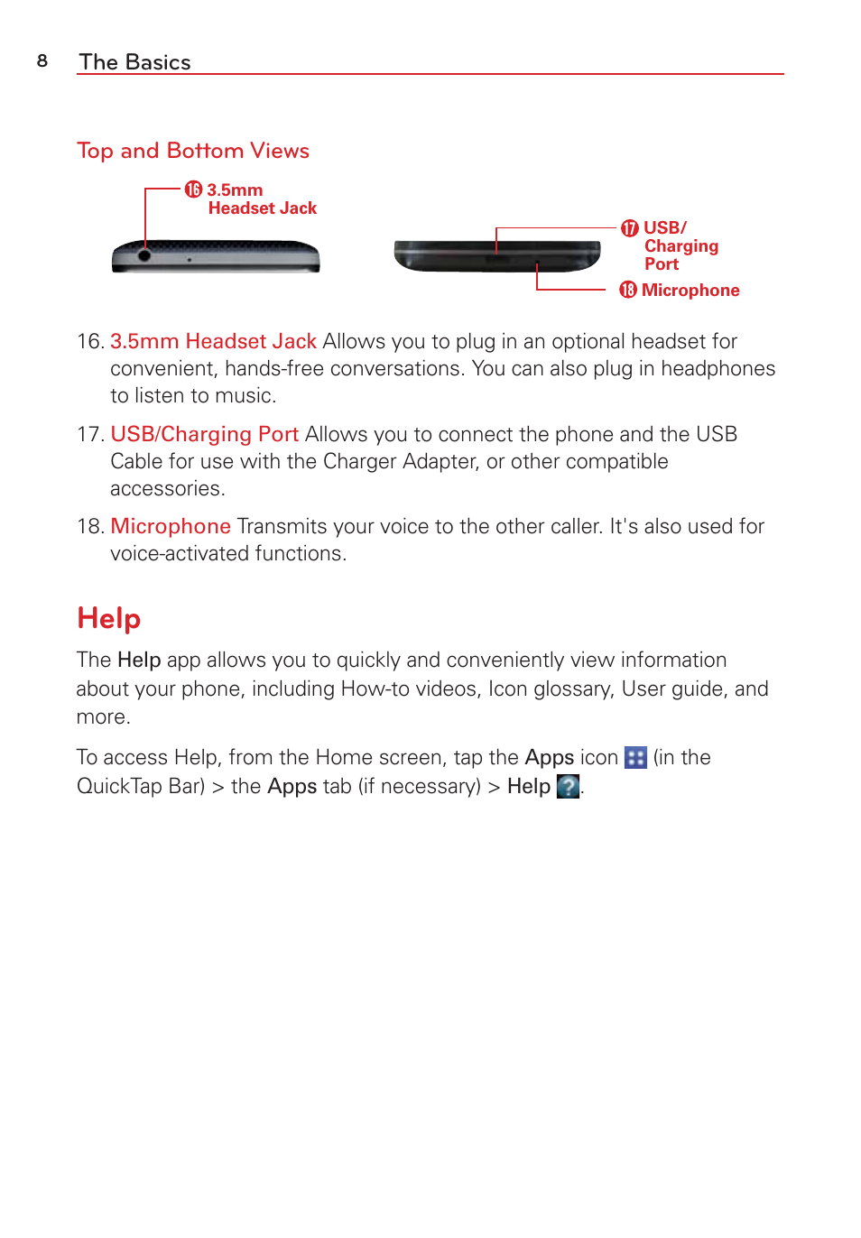 Help | LG LGVS876 User Manual | Page 10 / 226