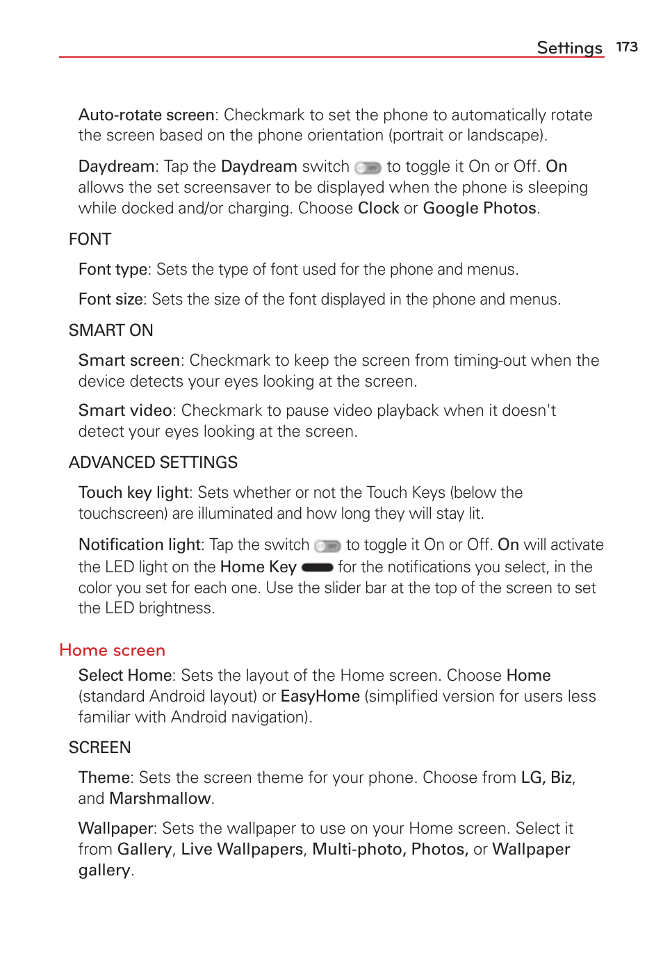 LG LGVS876 User Manual | Page 175 / 226