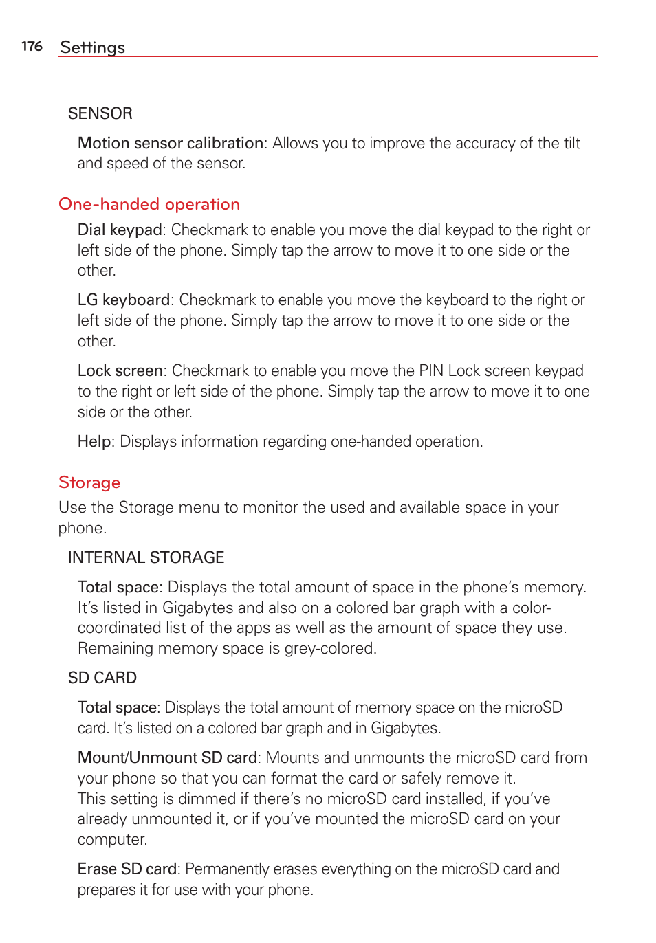 LG LGVS876 User Manual | Page 178 / 226