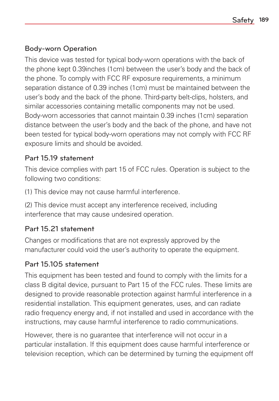 LG LGVS876 User Manual | Page 191 / 226