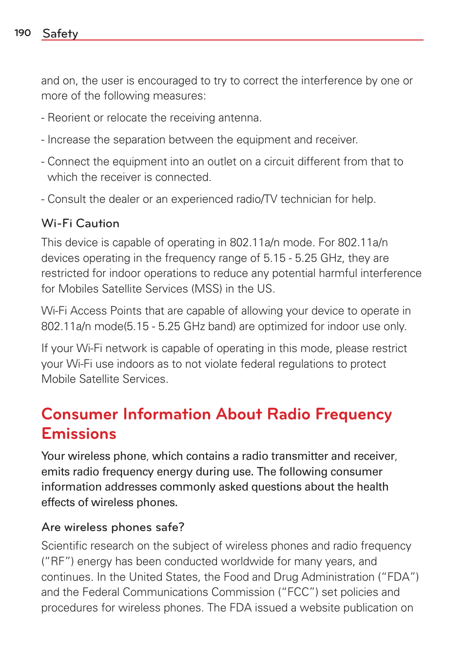 LG LGVS876 User Manual | Page 192 / 226