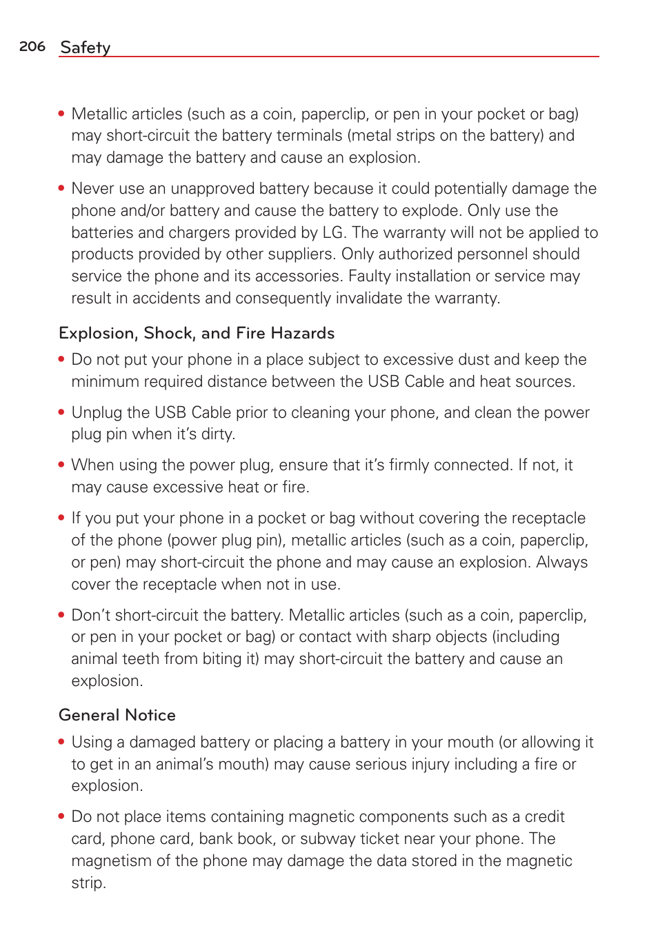 LG LGVS876 User Manual | Page 208 / 226