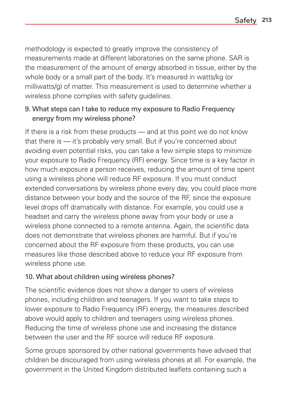 LG LGVS876 User Manual | Page 215 / 226