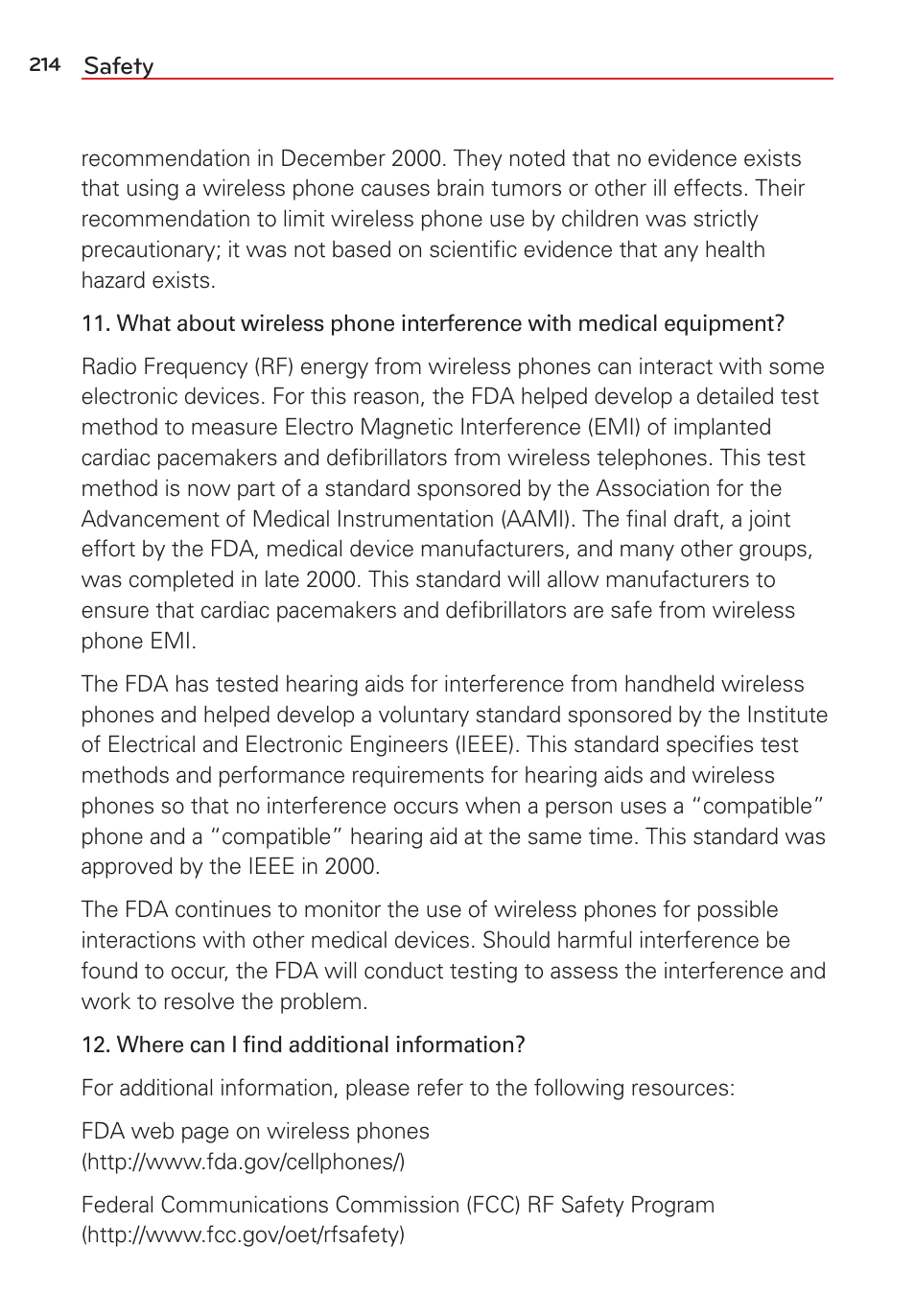 LG LGVS876 User Manual | Page 216 / 226