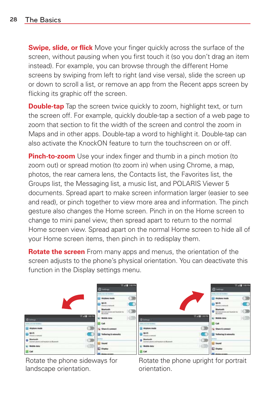 LG LGVS876 User Manual | Page 30 / 226