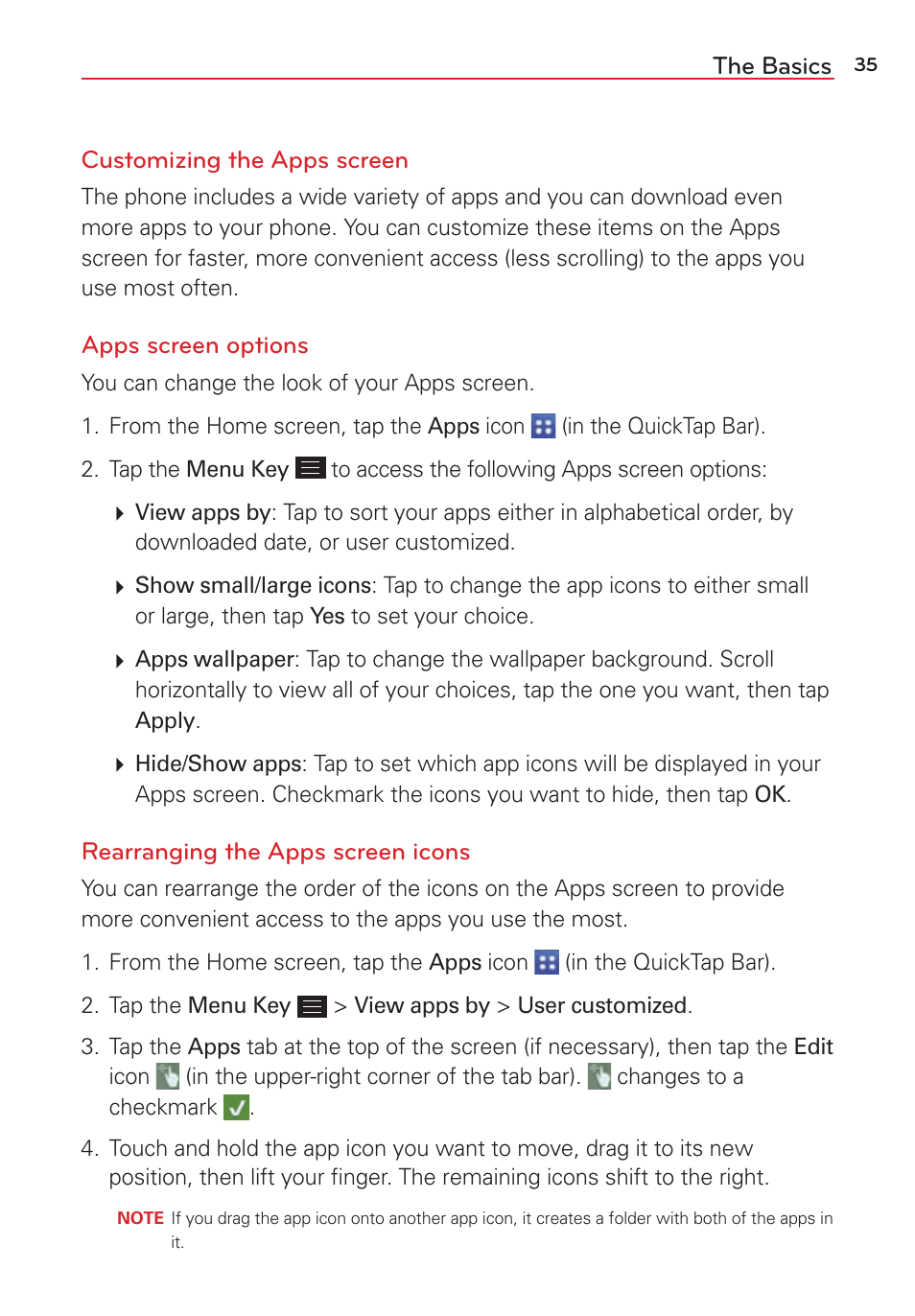 LG LGVS876 User Manual | Page 37 / 226