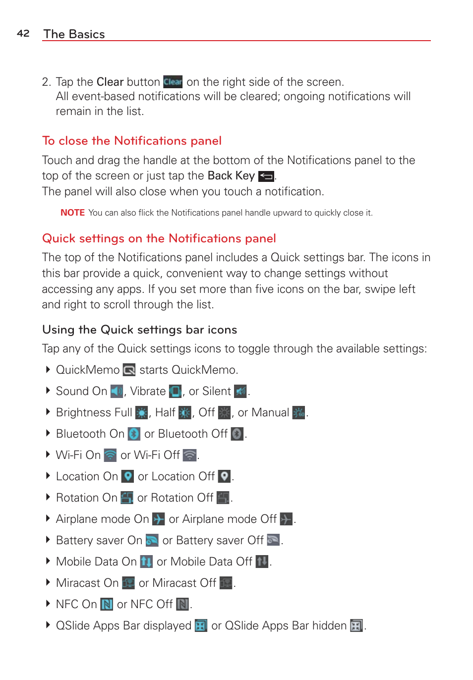 LG LGVS876 User Manual | Page 44 / 226