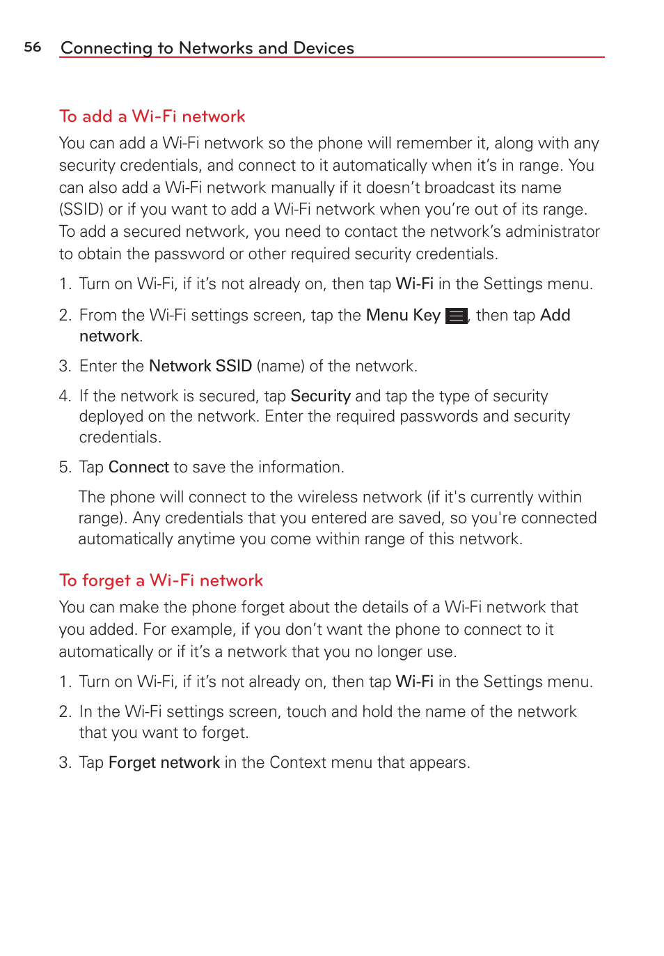 LG LGVS876 User Manual | Page 58 / 226