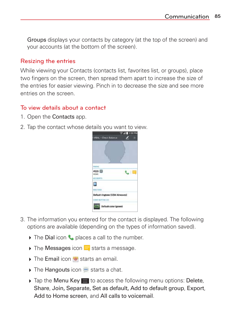 LG LGVS876 User Manual | Page 87 / 226