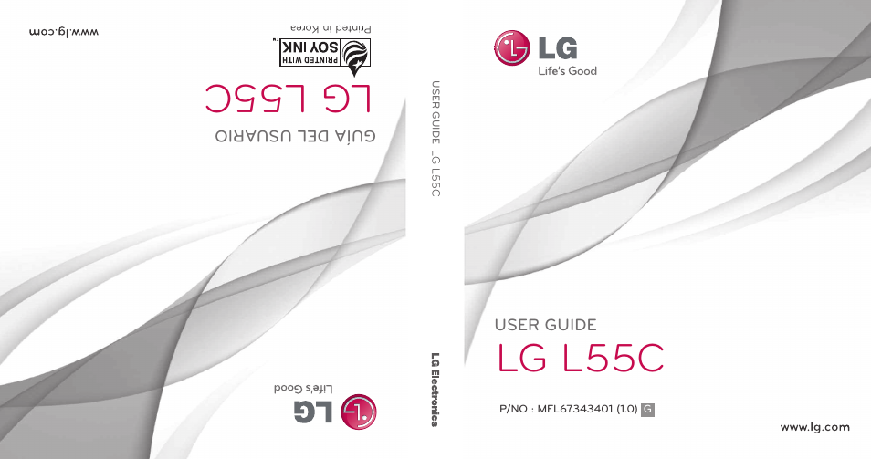 LG LGL55C User Manual | 506 pages