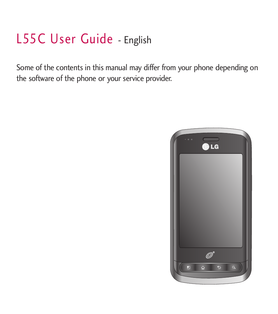 L55c user guide | LG LGL55C User Manual | Page 3 / 506