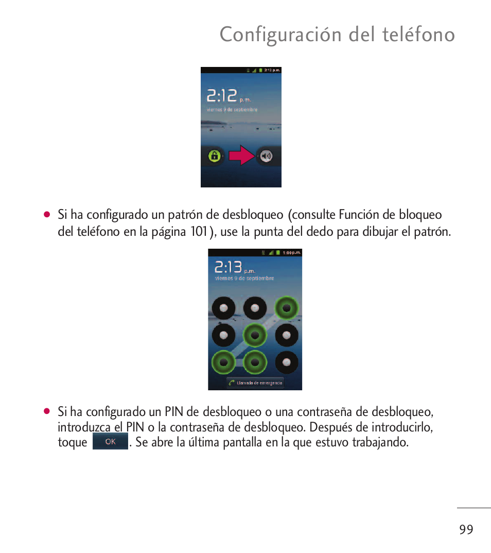 Configuración del teléfono | LG LGL55C User Manual | Page 341 / 506