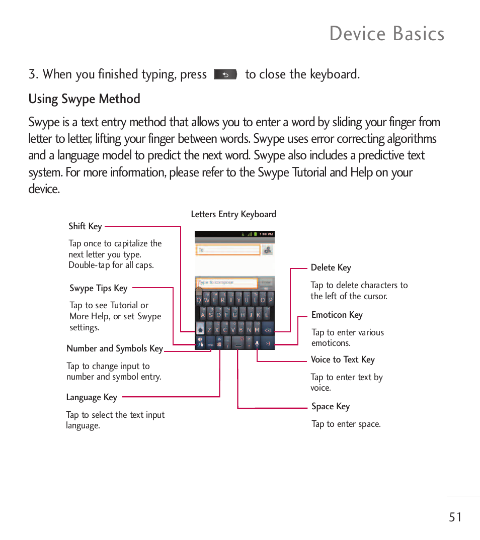 Device basics | LG LGL55C User Manual | Page 53 / 506