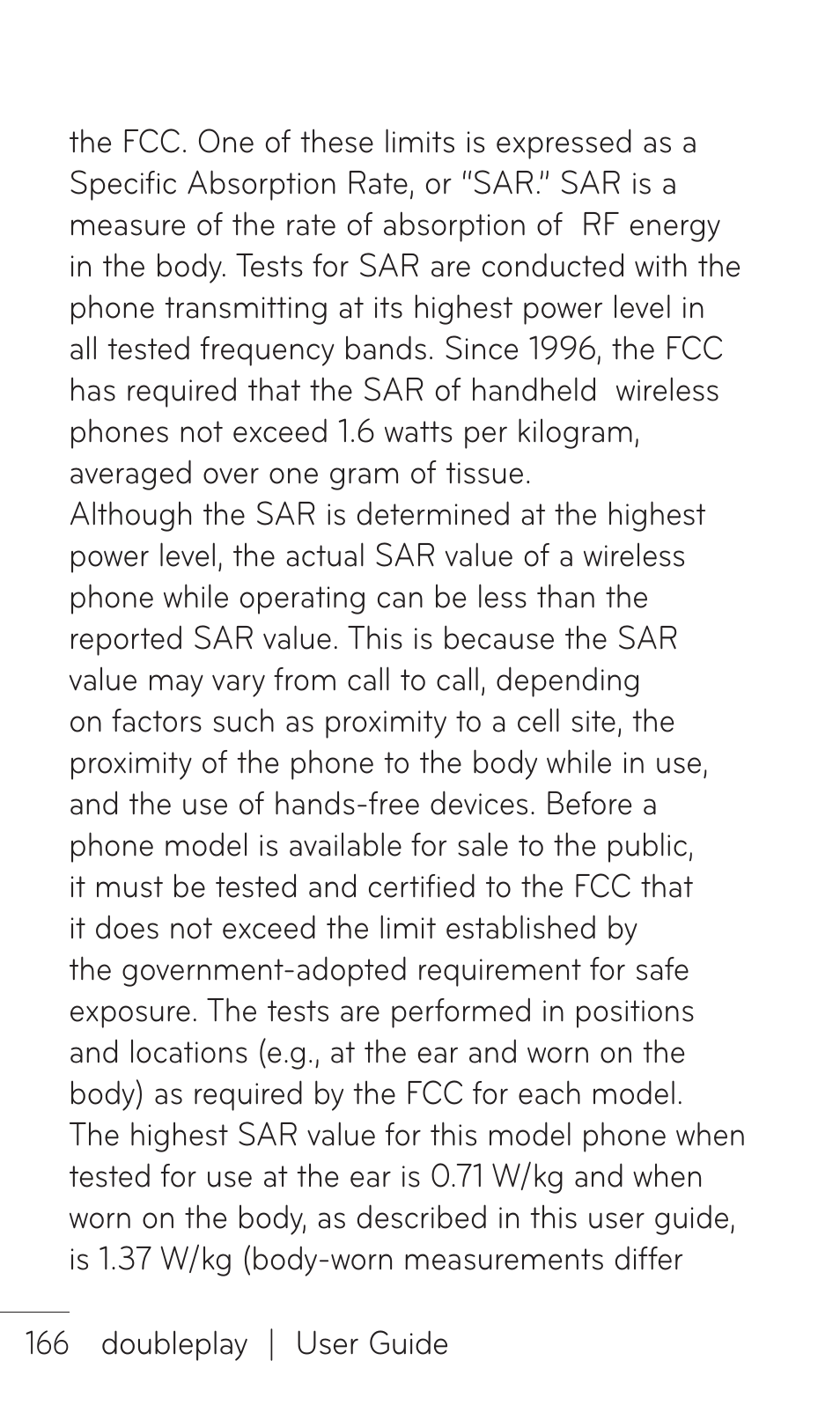 LG C729 User Manual | Page 166 / 412