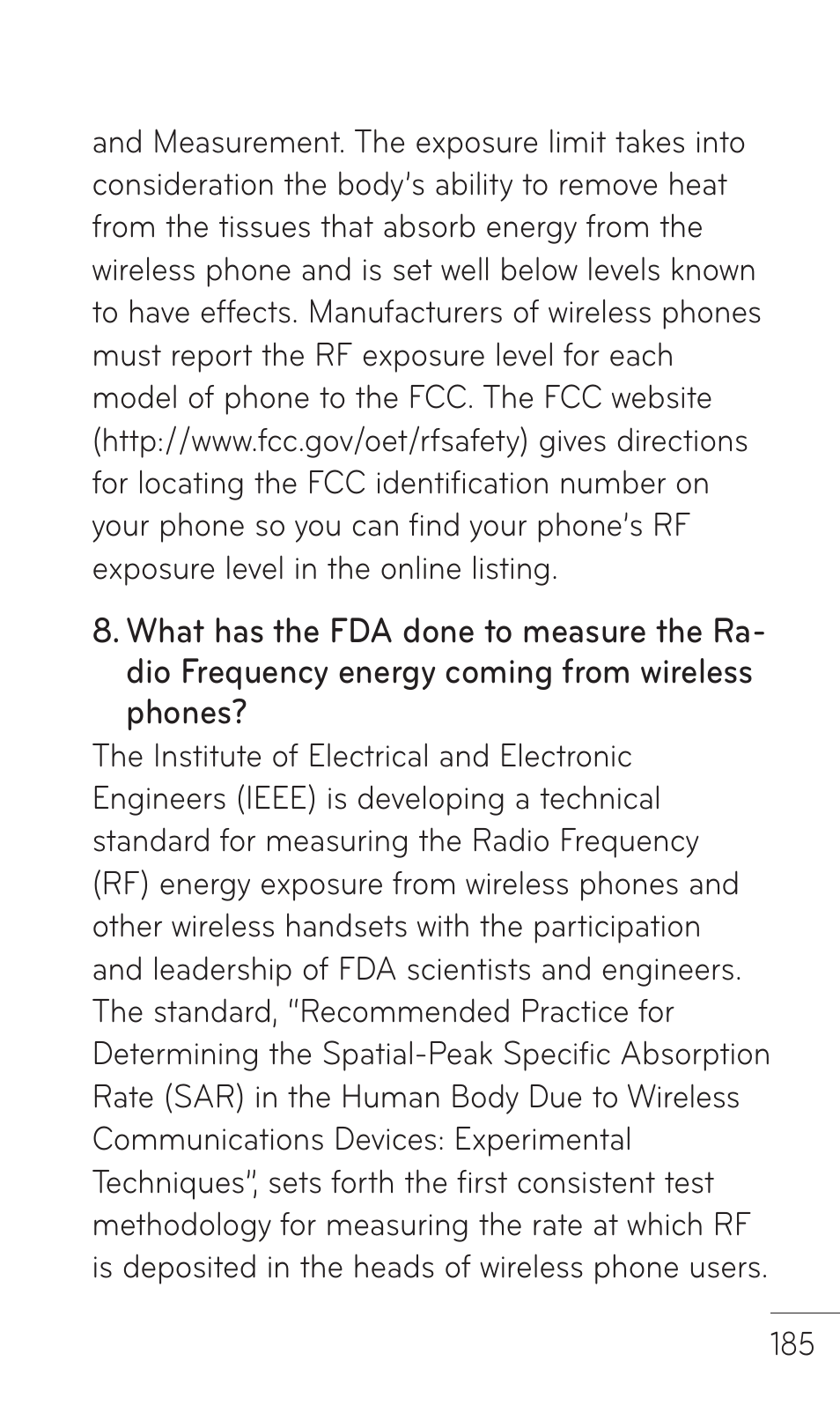 LG C729 User Manual | Page 185 / 412