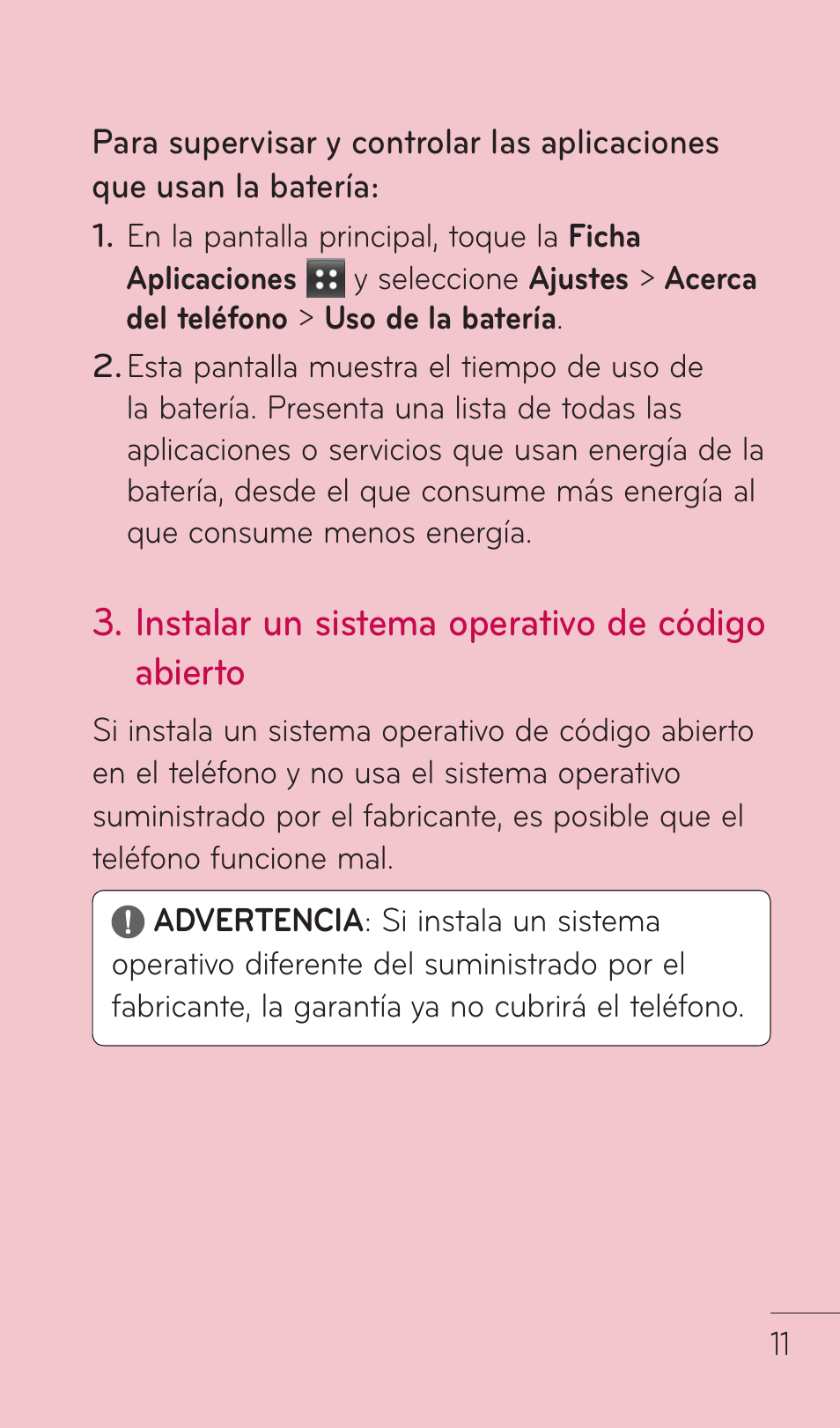 Instalar un sistema operativo de código abierto | LG C729 User Manual | Page 207 / 412