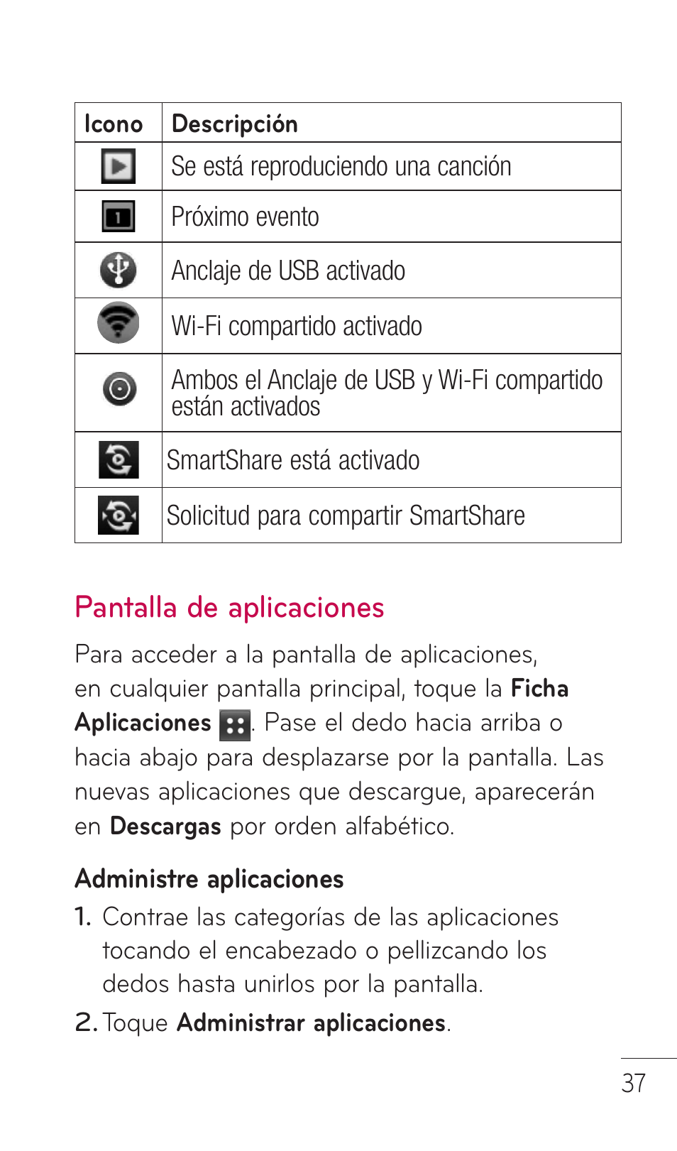 Pantalla de aplicaciones | LG C729 User Manual | Page 233 / 412