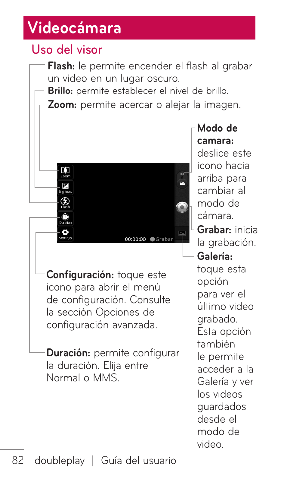 Videocámara, Uso del visor | LG C729 User Manual | Page 278 / 412