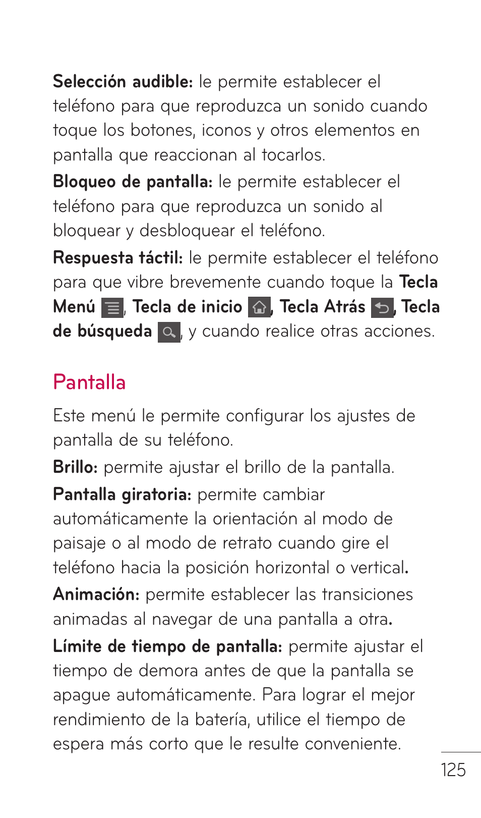 Pantalla | LG C729 User Manual | Page 321 / 412