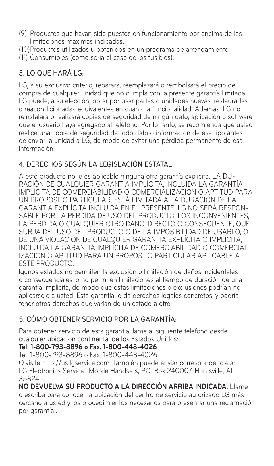 LG C729 User Manual | Page 412 / 412