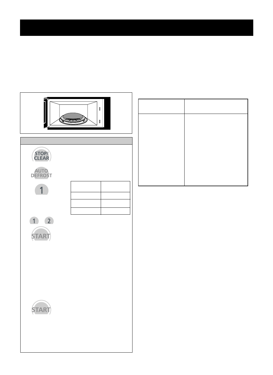 Operation, Auto defrost, Weight conversion chart | Defrosting tips | LG MV1735B User Manual | Page 18 / 32